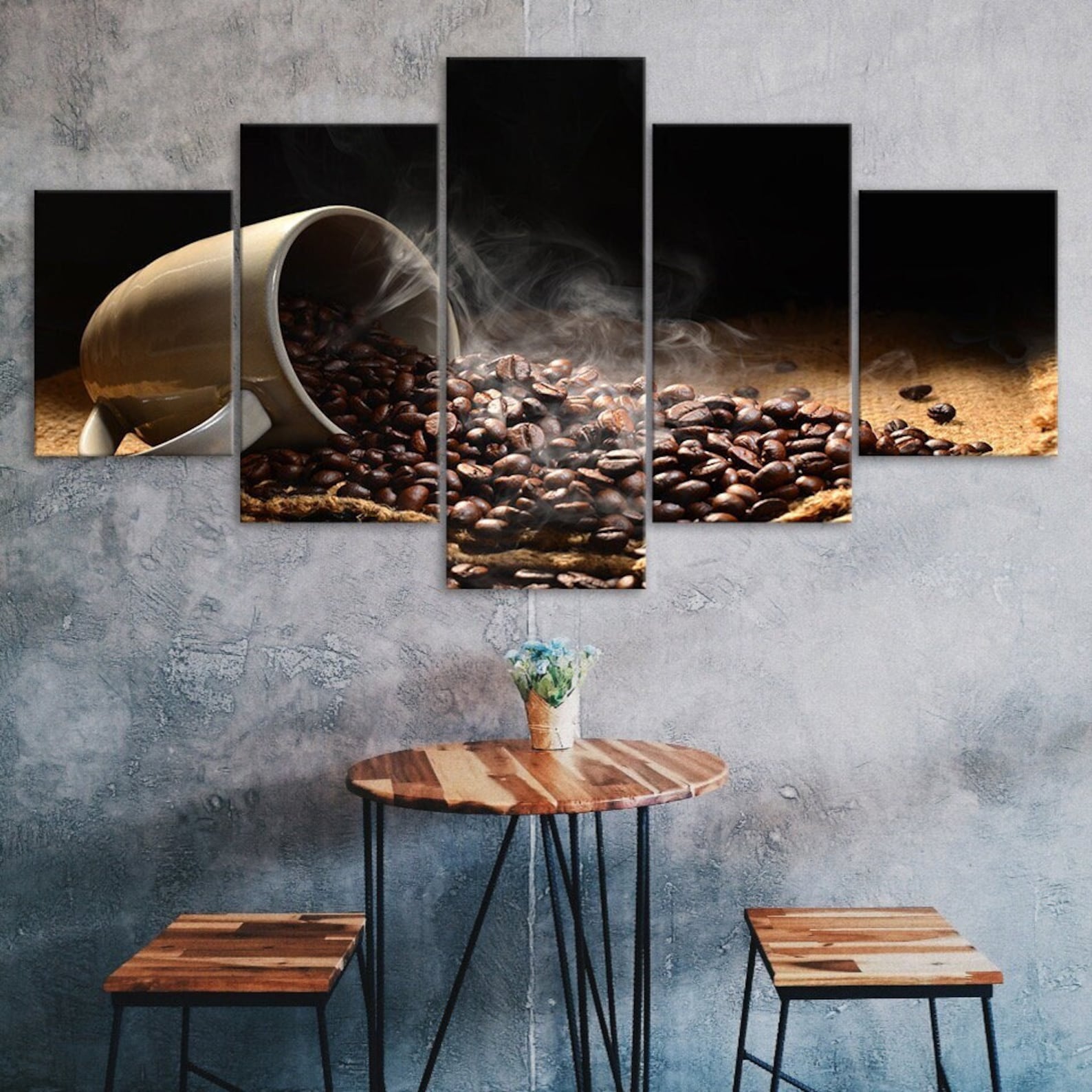 Coffee Beans Aroma Restaurant Kitchen 5 Piece Five Panel Wall Canvas Print Modern Art Poster Picture Home Decor Gift For Him For Her 20x35 20x45 20x55cm
Coffee Beans Aroma Restaurant Kitchen 5 Piece Five Panel Wall Canvas Print Modern Art Poster Picture Home Decor Gift For Him For Her 20x35 20x45 20x55cm