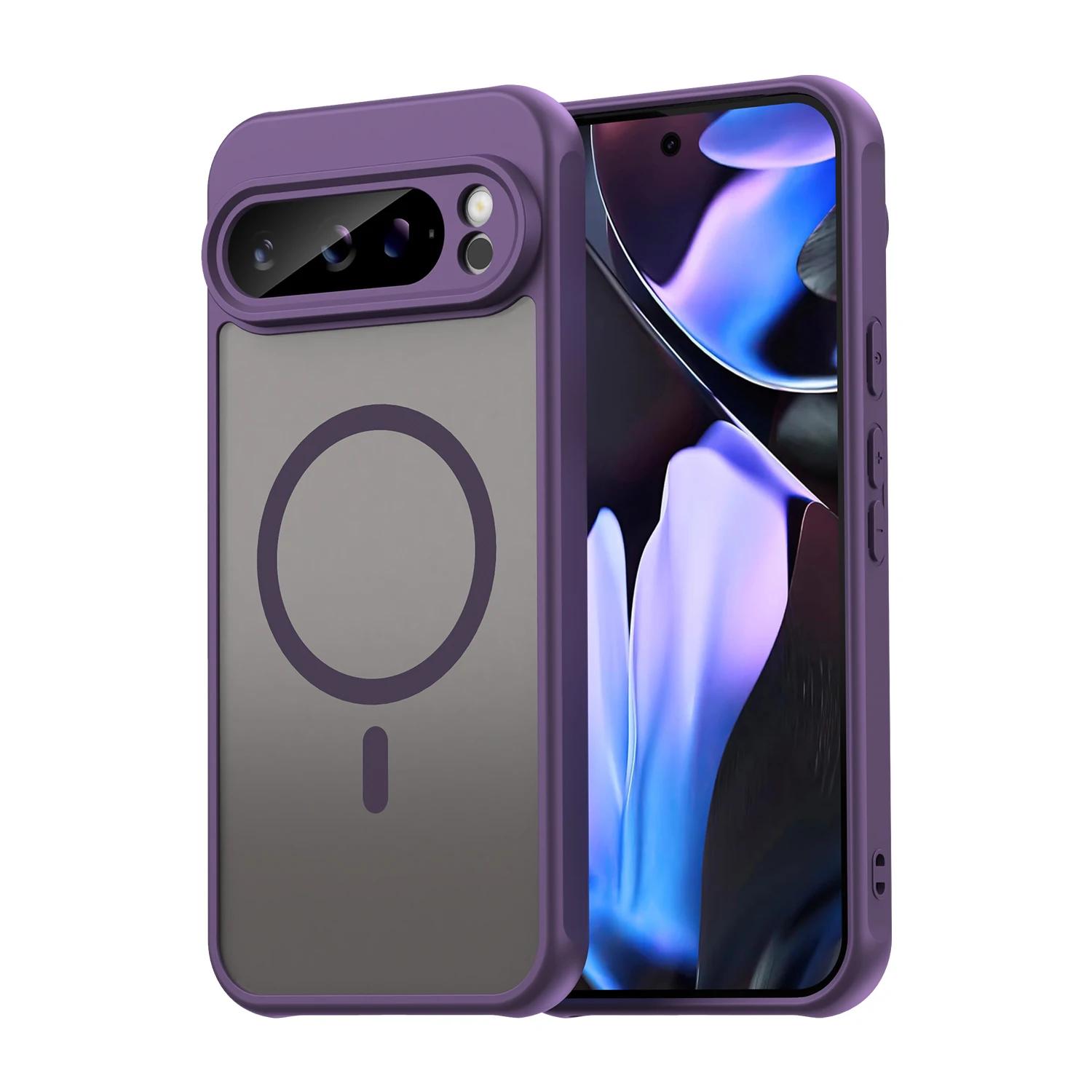 For Google Pixel 9A For Pixel 10 9 Pro XL For Magsafe Case Slim Matte Clear Magnetic Wireless Charge Cover Armror Back Cover For Pixel 9A
For Google Pixel 9A For Pixel 10 9 Pro XL For Magsafe Case Slim Matte Clear Magnetic Wireless Charge Cover Armror Back Cover For Pixel 9A