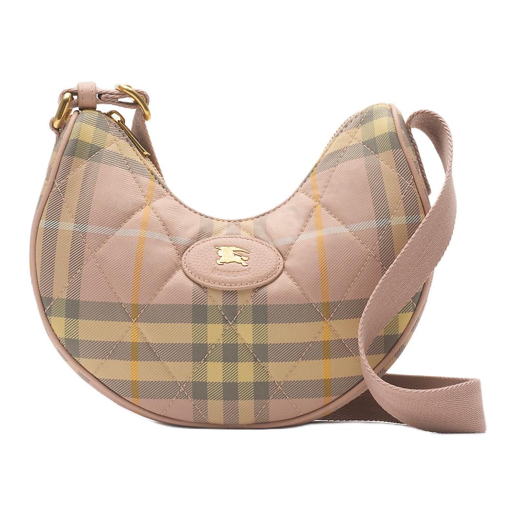 Burberry Pink Check Quilted Hobo Bag, Luxury Equestrian Knight Logo Adjustable Strap Crossbody Handbag for Women, Daily Commute 81113091 Basic Set (Bag+Dust Bag)
Burberry Pink Check Quilted Hobo Bag, Luxury Equestrian Knight Logo Adjustable Strap Crossbody Handbag for Women, Daily Commute 81113091 Basic Set (Bag+Dust Bag)