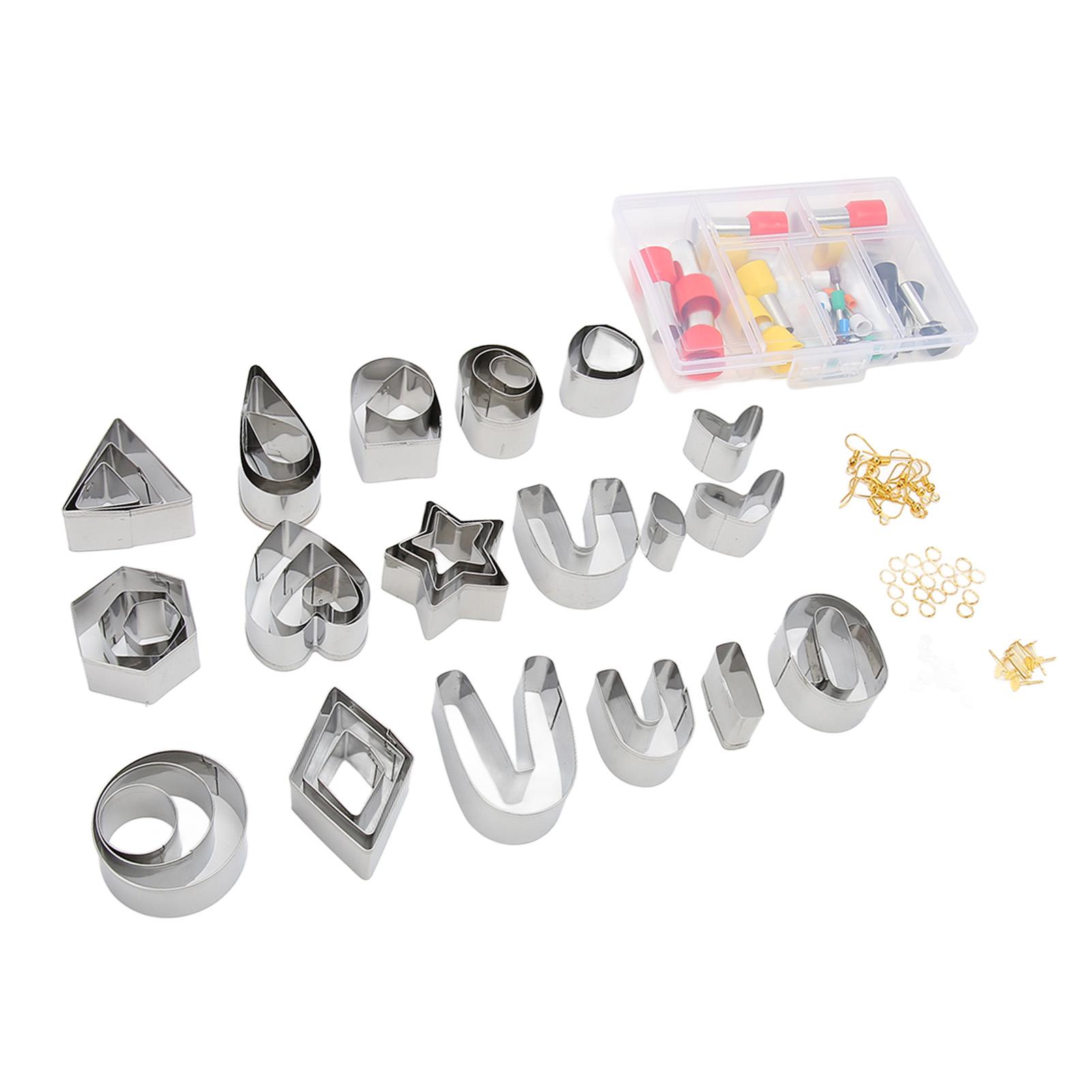 Набор из 126 шт. каттеров для полимерной глины 36 форм из нержавеющей стали с 40 каттерами круглой формы
Набор из 126 шт. каттеров для полимерной глины 36 форм из нержавеющей стали с 40 каттерами круглой формы