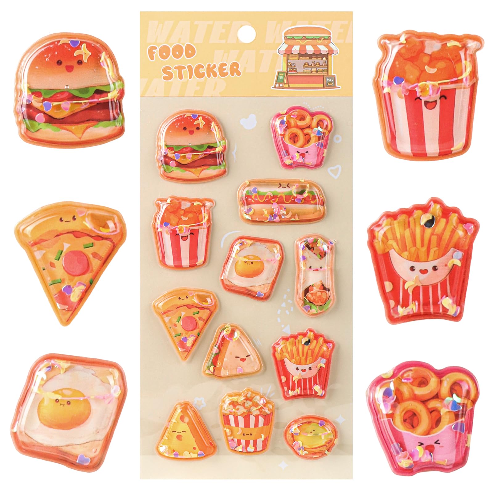 LittleSo Water Seal 3D Embossed Sticker Water-Filled Seal Girl Cute Decoration SNS Trend Stationery DIY Phone Food Motif Children s Notebook Water
LittleSo Water Seal 3D Embossed Sticker Water-Filled Seal Girl Cute Decoration SNS Trend Stationery DIY Phone Food Motif Children s Notebook Water