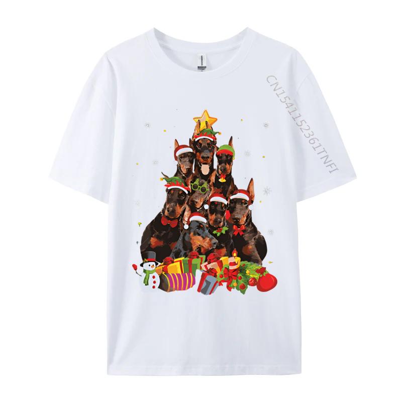 Vintage T Shirt Men Funny Christmas Tree Xmas Lights Doberman Tshirt Hip Hop England Style Tees Cotton T Shirt for Men Funny S
Vintage T Shirt Men Funny Christmas Tree Xmas Lights Doberman Tshirt Hip Hop England Style Tees Cotton T Shirt for Men Funny S
