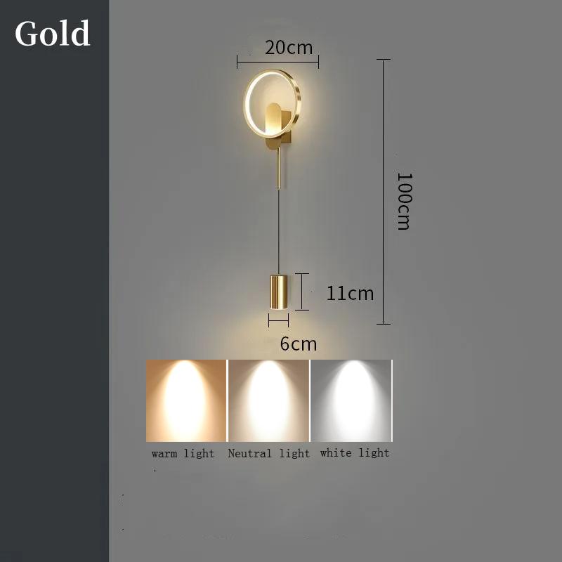 Modern LED Wall Lamp Minimalist Led Light Bedroom Bedside Wall Sconces Living Room Home Indoor Lighting Decorative Lamps золотистий
Modern LED Wall Lamp Minimalist Led Light Bedroom Bedside Wall Sconces Living Room Home Indoor Lighting Decorative Lamps золотистий