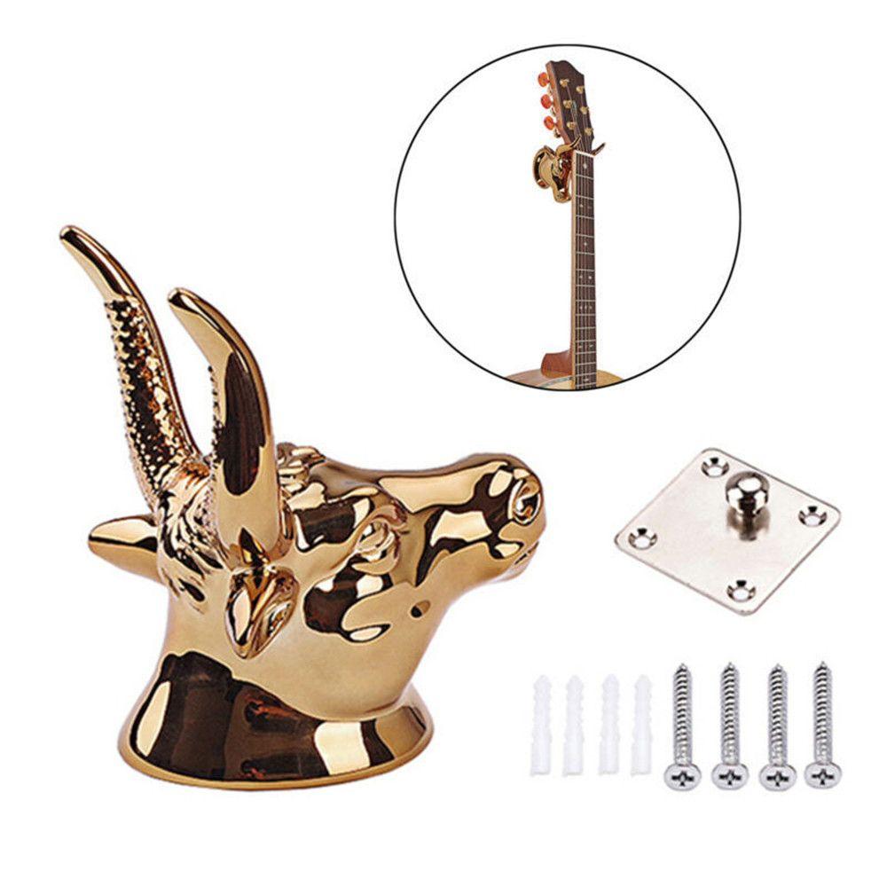 Decorative Ukulele Hanger Support Stand Wall Mounted Hook Storage Rack Bull Head Guitar Holder
Decorative Ukulele Hanger Support Stand Wall Mounted Hook Storage Rack Bull Head Guitar Holder