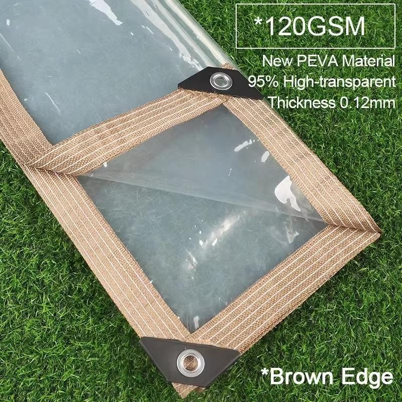 New PEVA Rainproof Film Outdoor Transparent Tarpaulin Truck Shed Raincover Furniture Dust Cover Greenhouse Waterproof Cloth 1mx1m
New PEVA Rainproof Film Outdoor Transparent Tarpaulin Truck Shed Raincover Furniture Dust Cover Greenhouse Waterproof Cloth 1mx1m