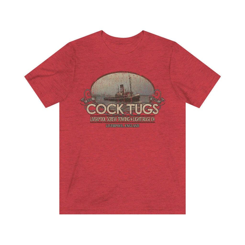 Cock Tugs Liverpool 1897 Vintage Men s T shirt L
Cock Tugs Liverpool 1897 Vintage Men s T shirt L