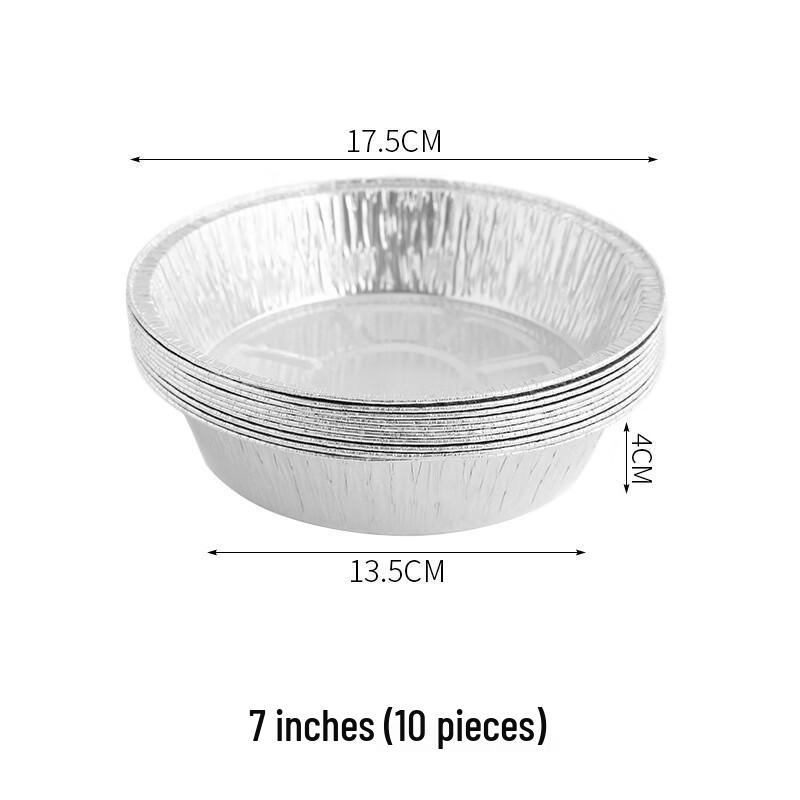 Алюмінієві форми для випікання для аерогриля 7-inch (10 pack)
Алюмінієві форми для випікання для аерогриля 7-inch (10 pack)