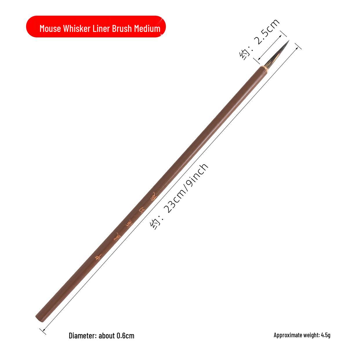 Jingdezhen Ceramic Painting Brush - Fine Lining & Leaf Vein Detailing Brush
Jingdezhen Ceramic Painting Brush - Fine Lining & Leaf Vein Detailing Brush