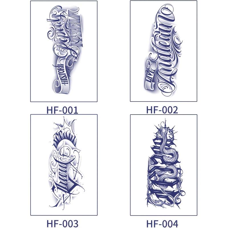 Charm 4Sheet/set Arm Fake Tattoo Waterproof Women Men temporary tattoo Tattoo Sticker Body Art English Letters Pattern Desigon Style1 синий
Charm 4Sheet/set Arm Fake Tattoo Waterproof Women Men temporary tattoo Tattoo Sticker Body Art English Letters Pattern Desigon Style1 синий