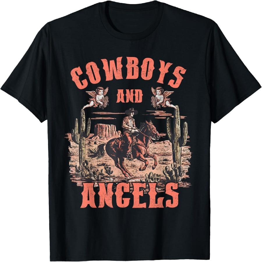 Cowboys and Angels Western Christian Faith Howdy Rodeo Texas T-Shirt XXXXXL чорний
Cowboys and Angels Western Christian Faith Howdy Rodeo Texas T-Shirt XXXXXL чорний