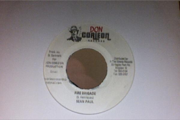 7inch Record SEAN PAUL - Fire Brigade NONE Don Corleon Rec Jamaica Reggae, Ska & Dub Used
7inch Record SEAN PAUL - Fire Brigade NONE Don Corleon Rec Jamaica Reggae, Ska & Dub Used