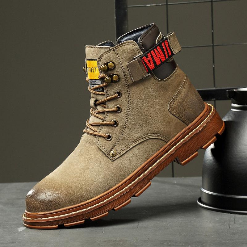 Large Size Martin Boots Medium Help Snow Boots Autumn and Winter British Style Tooling Boots Trend Casual High Top Shoes Men 48 хакі
Large Size Martin Boots Medium Help Snow Boots Autumn and Winter British Style Tooling Boots Trend Casual High Top Shoes Men 48 хакі