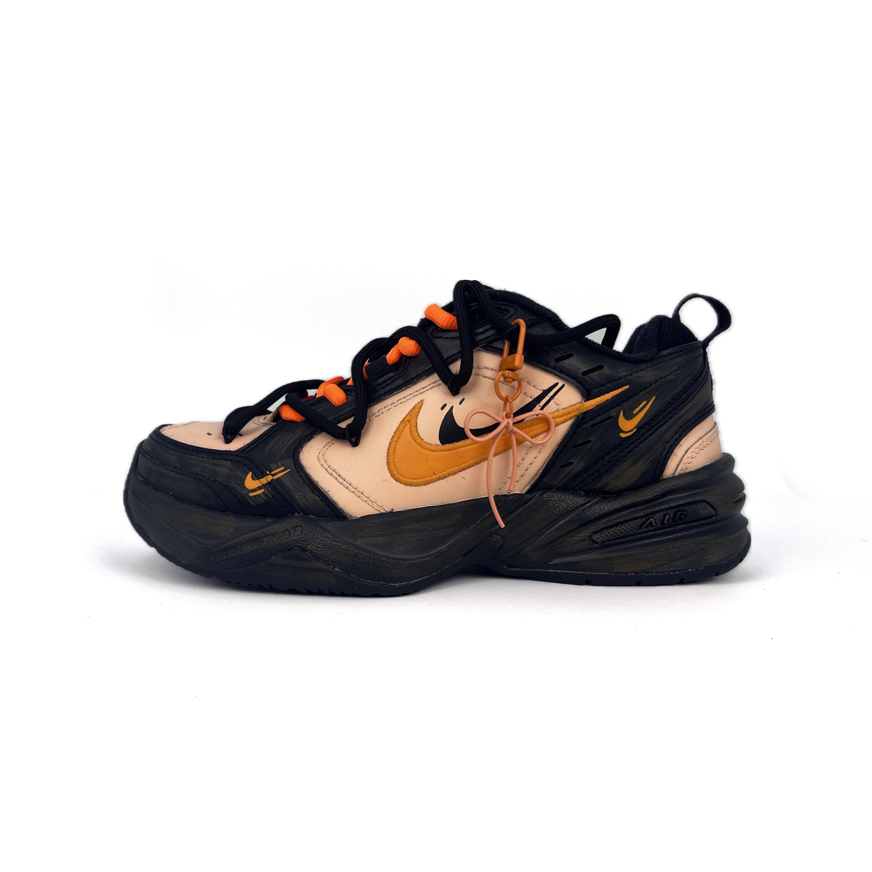 Nike Air Monarch 4 Slip Resistant, Abrasion Resistant, Lightweight Low top Chunky Sneakers Unisex Black Orange 415445-001(Team502-) 40
Nike Air Monarch 4 Slip Resistant, Abrasion Resistant, Lightweight Low top Chunky Sneakers Unisex Black Orange 415445-001(Team502-) 40