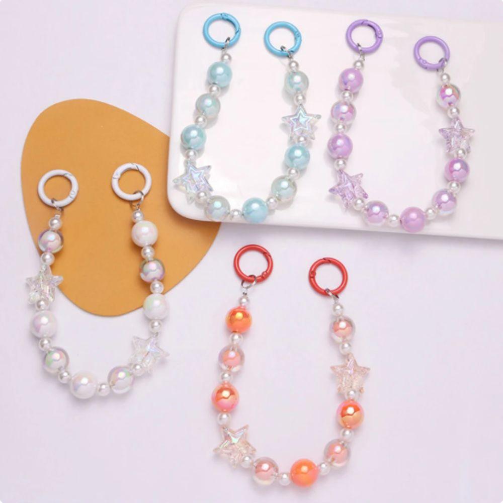 Сменный брелок для ключей Burst Bead Chain Gradient Phone Lanyard DIY Bag Key Chain Bag Accessories
Сменный брелок для ключей Burst Bead Chain Gradient Phone Lanyard DIY Bag Key Chain Bag Accessories