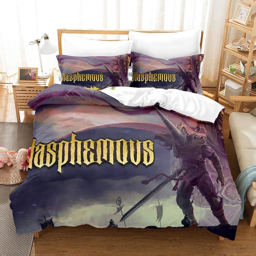 Comforter 3D Print Game Blasphemous Bedding Set Comforter Bed Set King Queen Twin Size Boys Girls Adult Comforter (quilt)-EU Single(135*200cm)3pcs
Comforter 3D Print Game Blasphemous Bedding Set Comforter Bed Set King Queen Twin Size Boys Girls Adult Comforter (quilt)-EU Single(135*200cm)3pcs