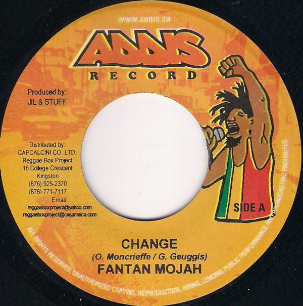 7inch Record FANTAN MOJAH - Change NONE Addis Records 2005 Jamaica Reggae, Ska & Dub Used
7inch Record FANTAN MOJAH - Change NONE Addis Records 2005 Jamaica Reggae, Ska & Dub Used