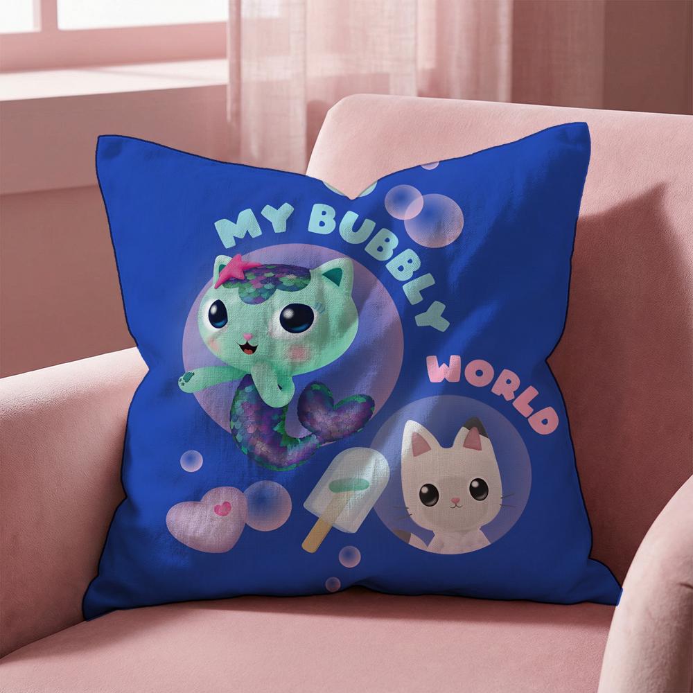 Gabbys Dollhouse Gabby Cats Cushion Cover Multi-Scene Pillow Cover for Home & Car - Reversible, Soft & Durable for Daily Use 30cmx30cm
Gabbys Dollhouse Gabby Cats Cushion Cover Multi-Scene Pillow Cover for Home & Car - Reversible, Soft & Durable for Daily Use 30cmx30cm