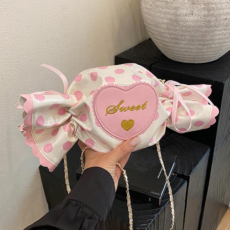 Candy Chains Shoulder Bag Zipper Dots Women s Bags New Popular Fashion Versatile Crossbody Bag CLE 35x9x15cm рожевий
Candy Chains Shoulder Bag Zipper Dots Women s Bags New Popular Fashion Versatile Crossbody Bag CLE 35x9x15cm рожевий