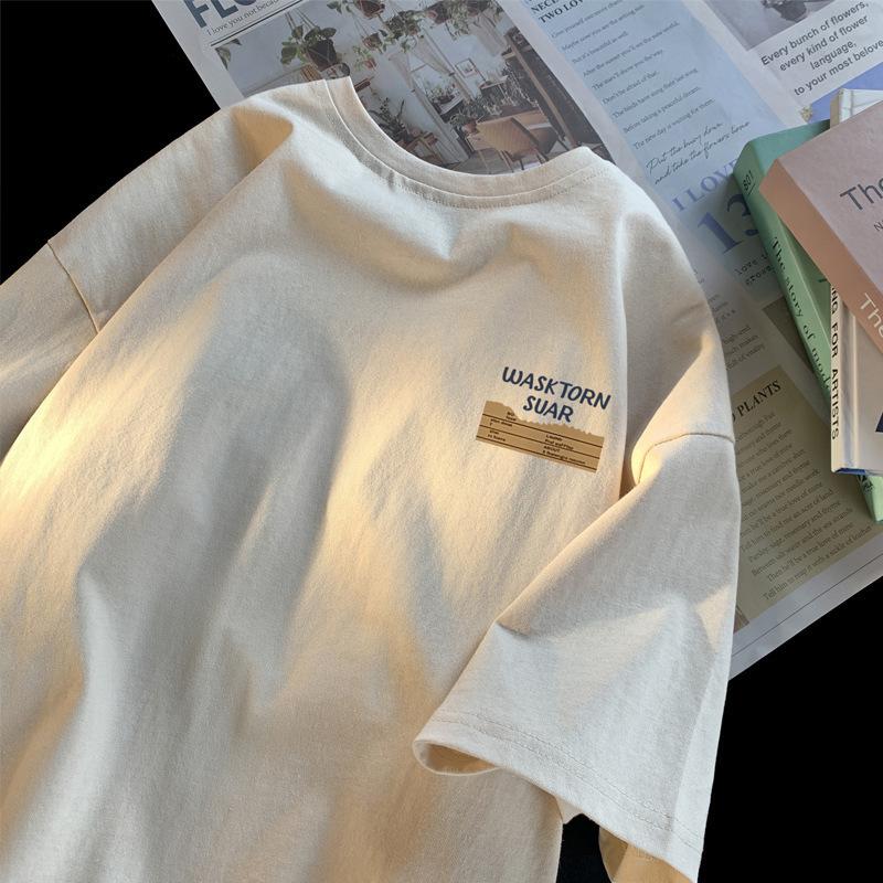 Short-sleeved Men s Summer Cotton Bottoming Shirt T-shirt Tide Brand Half-sleeved Trend All-match Hong Kong Style Japanese T-shirt American Casual XS білий
Short-sleeved Men s Summer Cotton Bottoming Shirt T-shirt Tide Brand Half-sleeved Trend All-match Hong Kong Style Japanese T-shirt American Casual XS білий