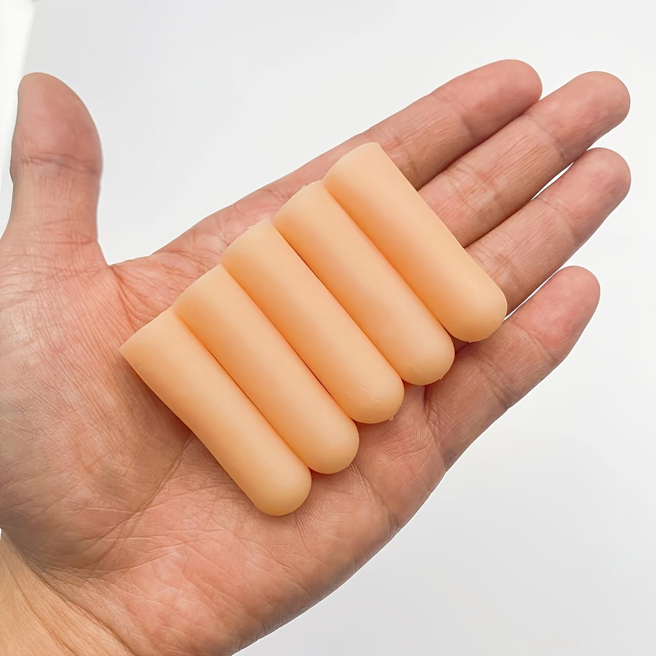 5pcs Adjustable Finger Protectors | Moisturizing & Reusable | Non-Slip Grip | Dry, Cracked Fingertip Covers Counter-wear, Fingertip Protective Sleeve коричневий
5pcs Adjustable Finger Protectors | Moisturizing & Reusable | Non-Slip Grip | Dry, Cracked Fingertip Covers Counter-wear, Fingertip Protective Sleeve коричневий