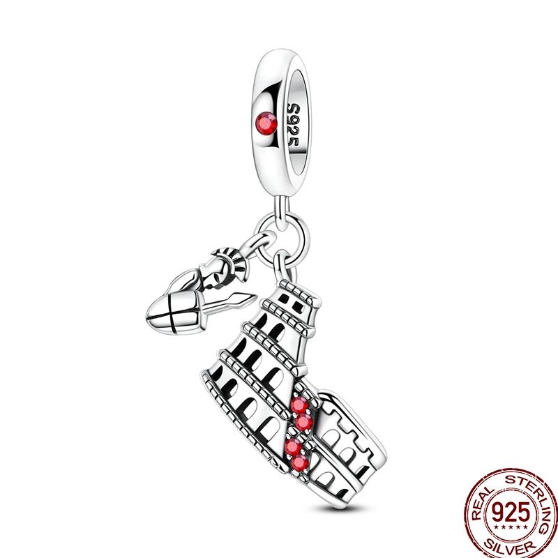New copper Eiffel Tower Charm Bead Vienna Opera Colosseum Tokyo Pendant Compatible With Authentic Bracelets Do It Yourself Ideal For Women Jewellery
New copper Eiffel Tower Charm Bead Vienna Opera Colosseum Tokyo Pendant Compatible With Authentic Bracelets Do It Yourself Ideal For Women Jewellery