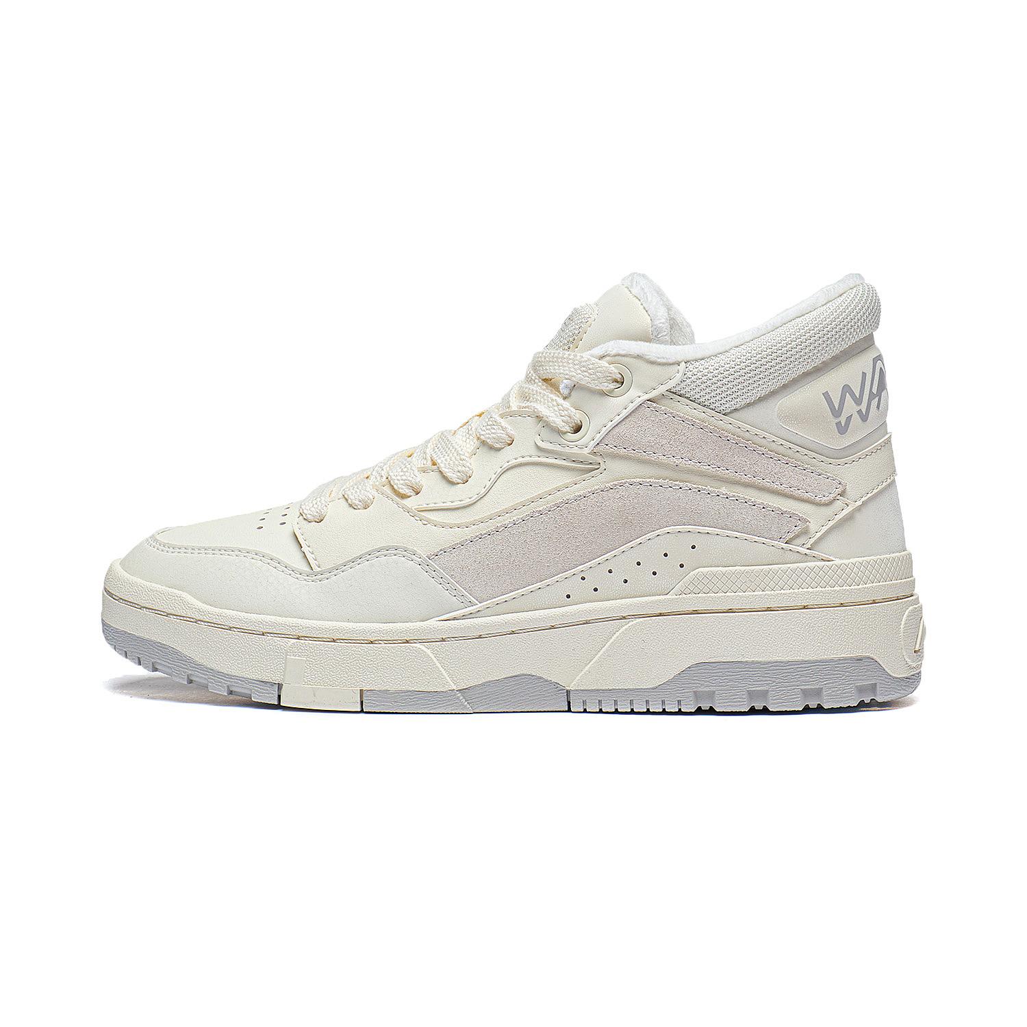 Li Ning Wei Wu Mid Fleece Classic Versatile Casual Comfortable Durable Breathable High-Top Skate Shoes Women sneaker Off-White AGCT226-1 35⅔
Li Ning Wei Wu Mid Fleece Classic Versatile Casual Comfortable Durable Breathable High-Top Skate Shoes Women sneaker Off-White AGCT226-1 35⅔