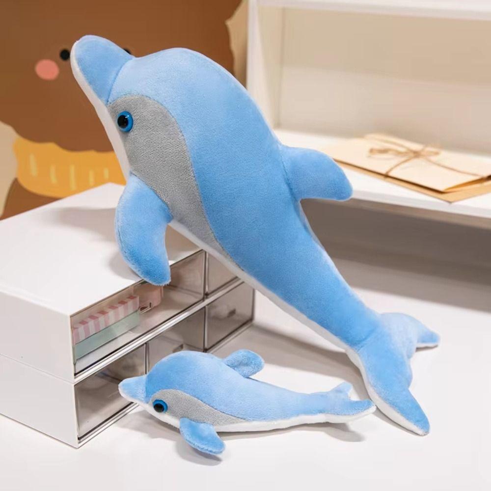 PP Cotton Dolphin Mom-Child Stuffed Toys Marine Life Dolphin Sofa Pillow Festival Party Decor синій
PP Cotton Dolphin Mom-Child Stuffed Toys Marine Life Dolphin Sofa Pillow Festival Party Decor синій