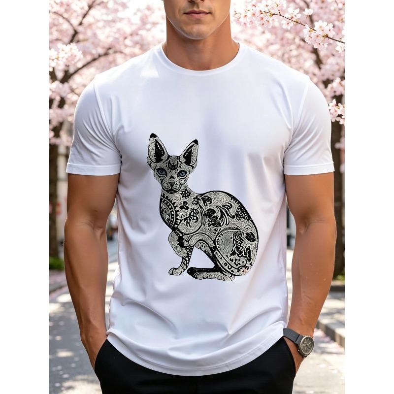 European sizes Men S Printed Short-Sleeve T-Shirt, Breathable Summer Half-Sleeve Top. Stylish And Casual, Machine-Washable with Comfortable Fit S белый
European sizes Men S Printed Short-Sleeve T-Shirt, Breathable Summer Half-Sleeve Top. Stylish And Casual, Machine-Washable with Comfortable Fit S белый