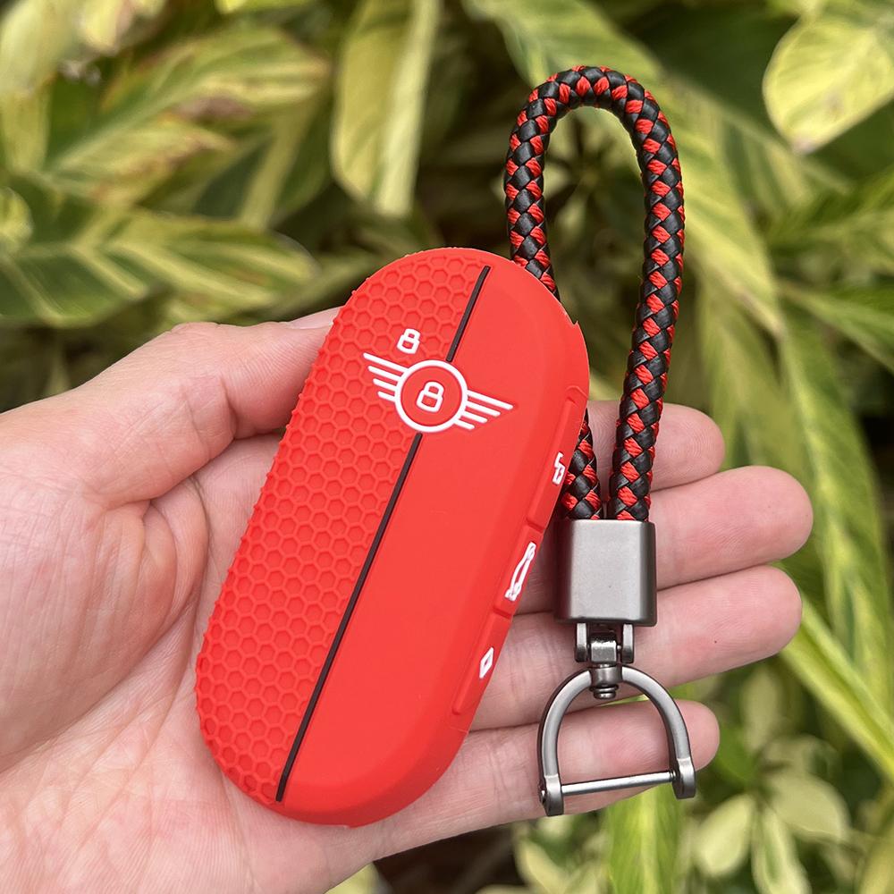 Silicone Car Key Protector for Bmw Mini Countryman Cooper One 2023 2024 Rubber Auto Remote Cover Case Keychain Accessories Shell
Silicone Car Key Protector for Bmw Mini Countryman Cooper One 2023 2024 Rubber Auto Remote Cover Case Keychain Accessories Shell