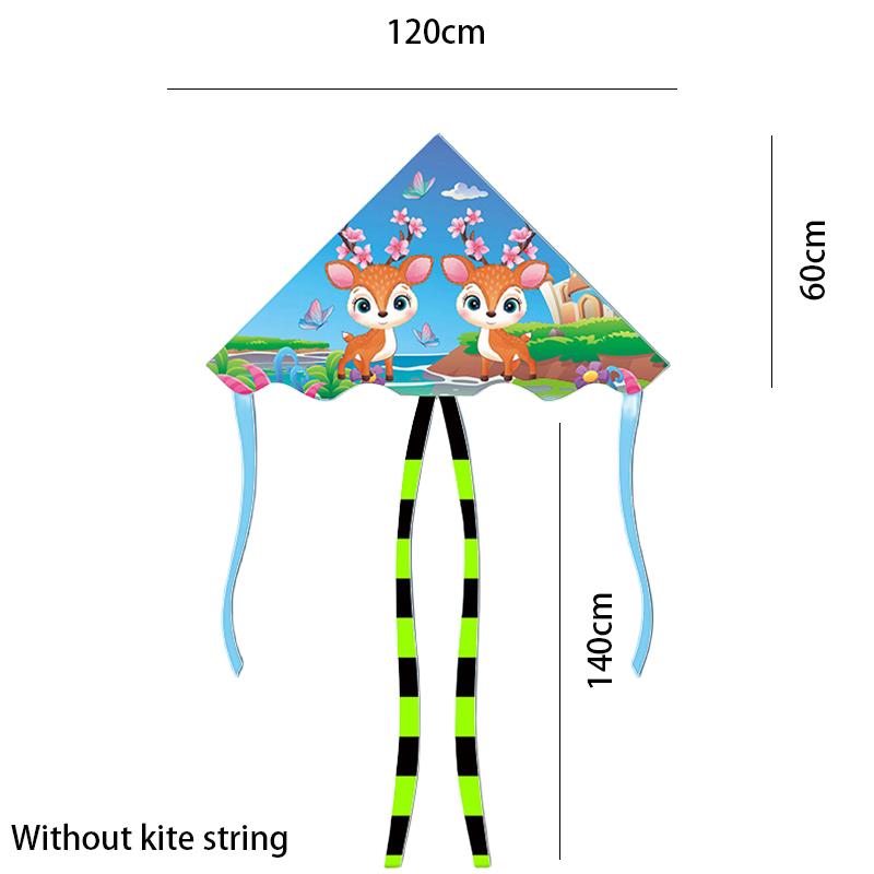 Kite Cartoon Childrens Triangular Breeze Easy To Fly Long Tail Curved Edge Style A
Kite Cartoon Childrens Triangular Breeze Easy To Fly Long Tail Curved Edge Style A