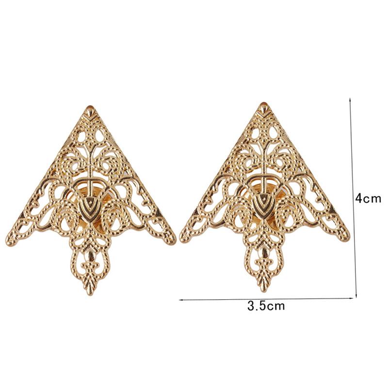 Vintage Triangle Collar Pin Hollowed Out Brooch Men Women Shirt Collar Buckle Fashion Clothing Jewelry Accessories золотистий
Vintage Triangle Collar Pin Hollowed Out Brooch Men Women Shirt Collar Buckle Fashion Clothing Jewelry Accessories золотистий