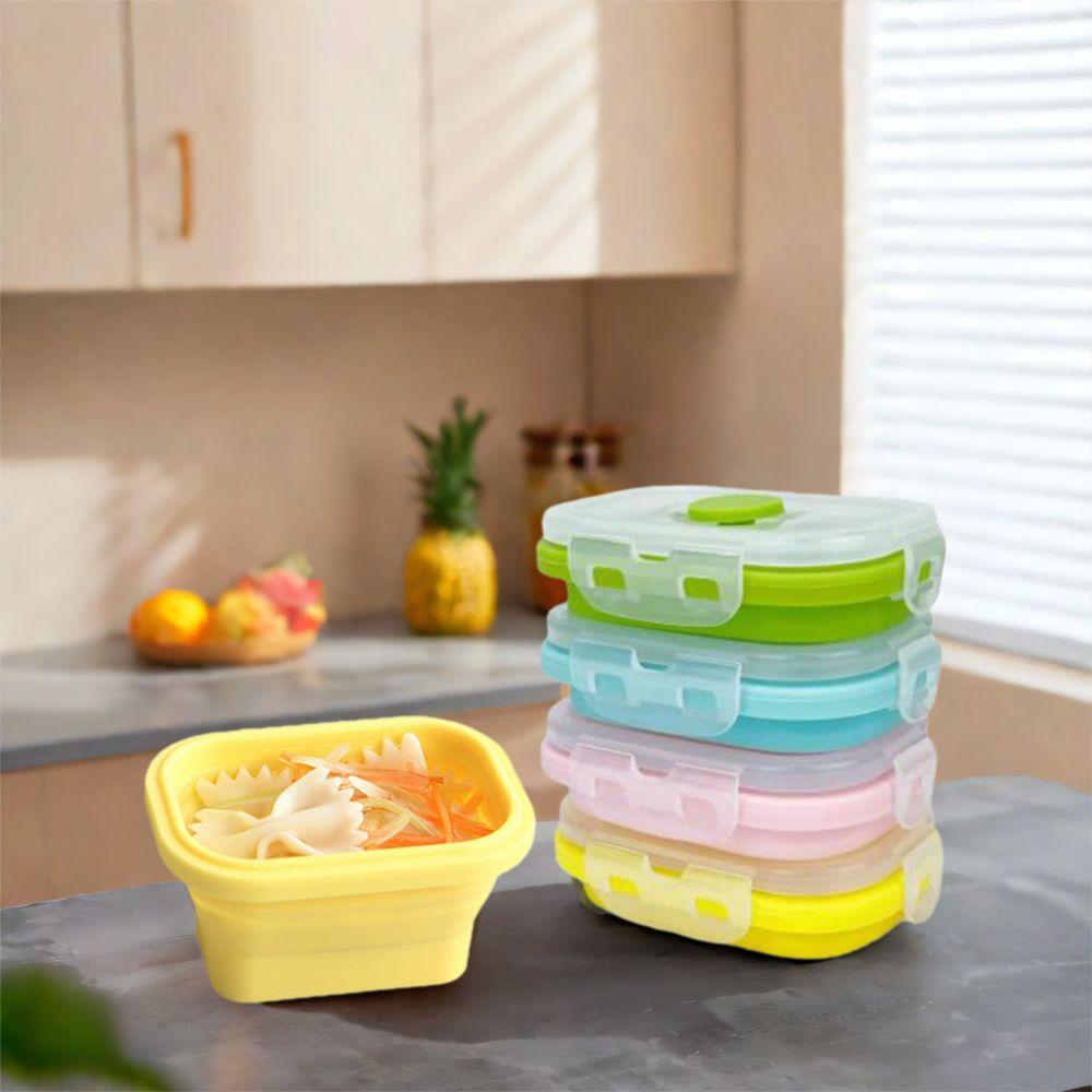 4Pcs 150ml Silicone Food Storage Container Sealed Refrigerator Organizer for Home 4Pcs
4Pcs 150ml Silicone Food Storage Container Sealed Refrigerator Organizer for Home 4Pcs