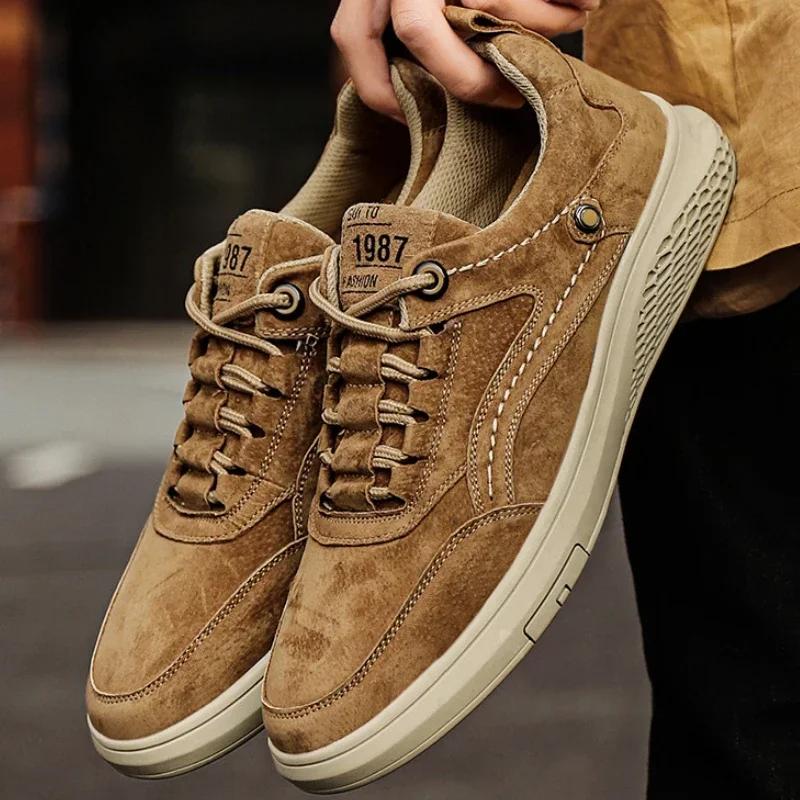 Men Casual Outdoor Sports Plus Size Sneakers LaceUp Casual LargeSize Handmade Retro Large Round Head Lace Anti slip Driving Flat Shoes Zapatillas D... 44
Men Casual Outdoor Sports Plus Size Sneakers LaceUp Casual LargeSize Handmade Retro Large Round Head Lace Anti slip Driving Flat Shoes Zapatillas D... 44
