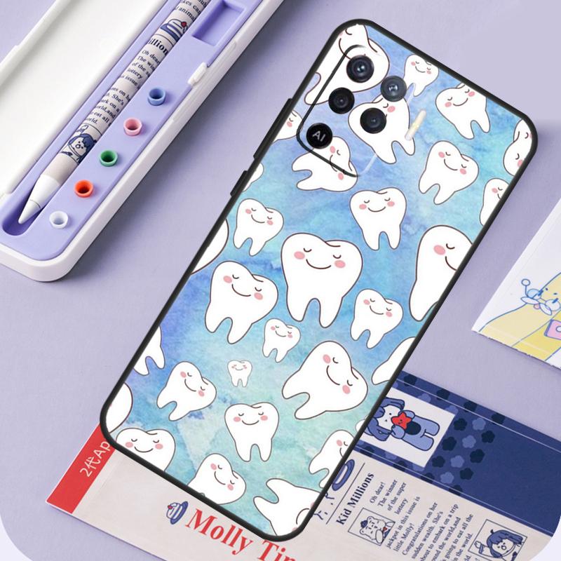 Dentist Tooth Pattern For Oppo A17 A18 A94 A74 A54 A15 A38 A58 A78 A98 A40 A60 A80 A16 A76 A96 A57 A77 A5 Pro Case OPPO A40 A40m
Dentist Tooth Pattern For Oppo A17 A18 A94 A74 A54 A15 A38 A58 A78 A98 A40 A60 A80 A16 A76 A96 A57 A77 A5 Pro Case OPPO A40 A40m