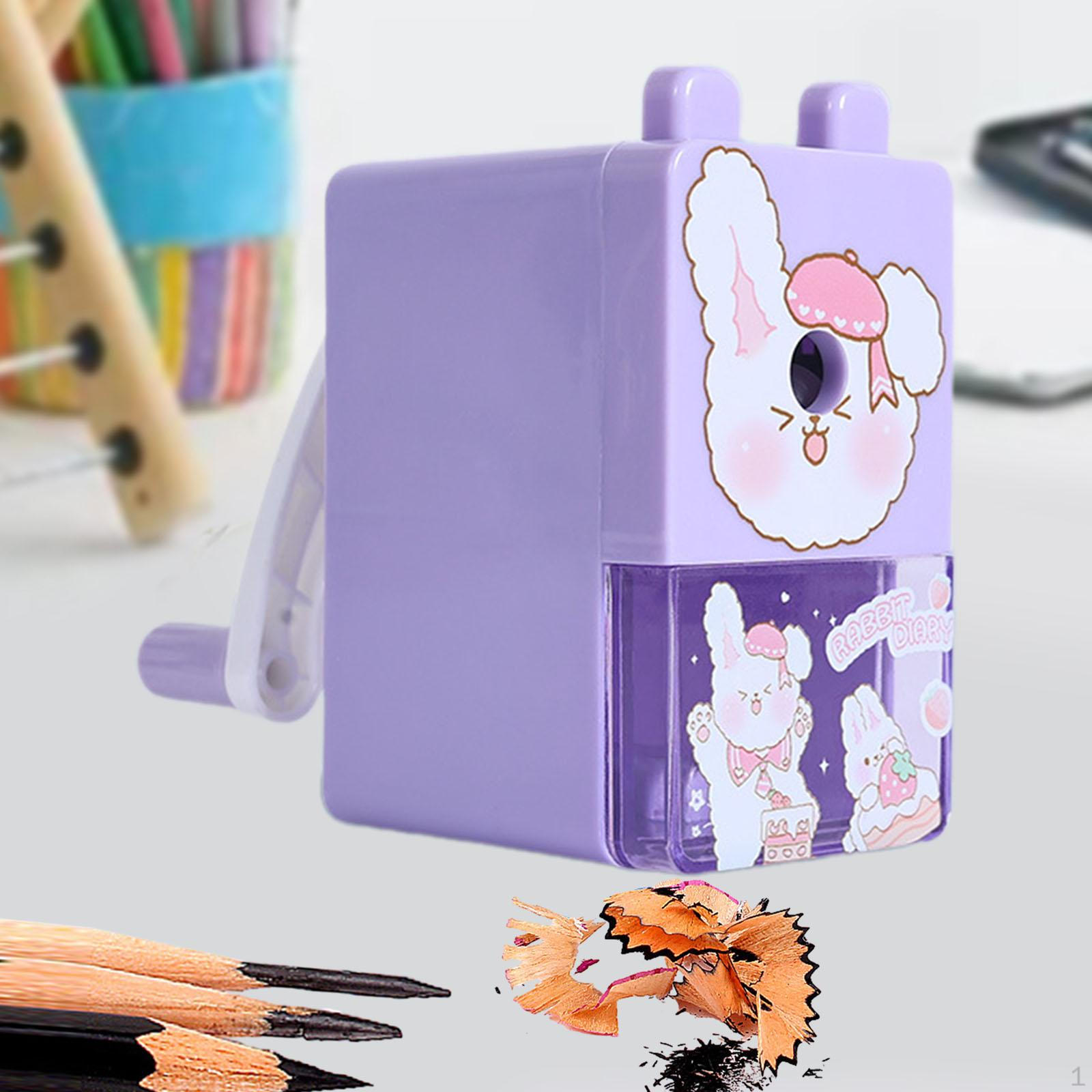 Ручна точилка для олівців для дітей, художників та офісу Strawberry Rabbit
Ручна точилка для олівців для дітей, художників та офісу Strawberry Rabbit