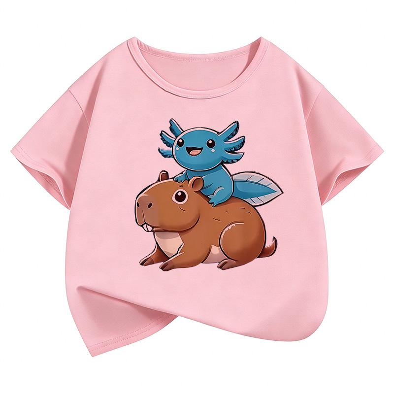 2026Graphic Capybara Kids Tshirts Summer Short Sleeve Tees Cartoon Animal Boys Girls Clothes Kawaii Tops Y2K Children Tshirt 4XL
2026Graphic Capybara Kids Tshirts Summer Short Sleeve Tees Cartoon Animal Boys Girls Clothes Kawaii Tops Y2K Children Tshirt 4XL