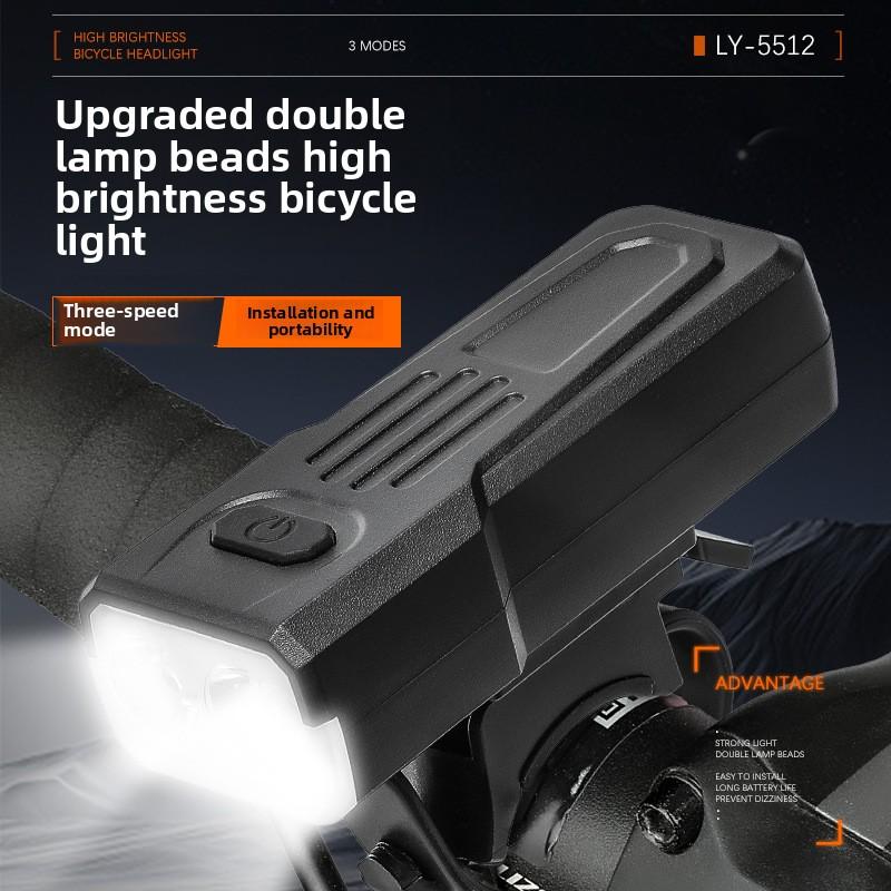 ESLNF Bicycle Light USB Charging Flashlight High Brightness Night Riding Light MTB Road Bike Riding Headlight Riding Equipment
ESLNF Bicycle Light USB Charging Flashlight High Brightness Night Riding Light MTB Road Bike Riding Headlight Riding Equipment