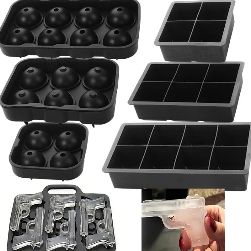3D Gun Shape Popsicle Mold Creative Ice Cube Tray Mold Ice Cream Maker Cold Drink DIY Bar Whiskey Wine Ice Maker Accessories
3D Gun Shape Popsicle Mold Creative Ice Cube Tray Mold Ice Cream Maker Cold Drink DIY Bar Whiskey Wine Ice Maker Accessories