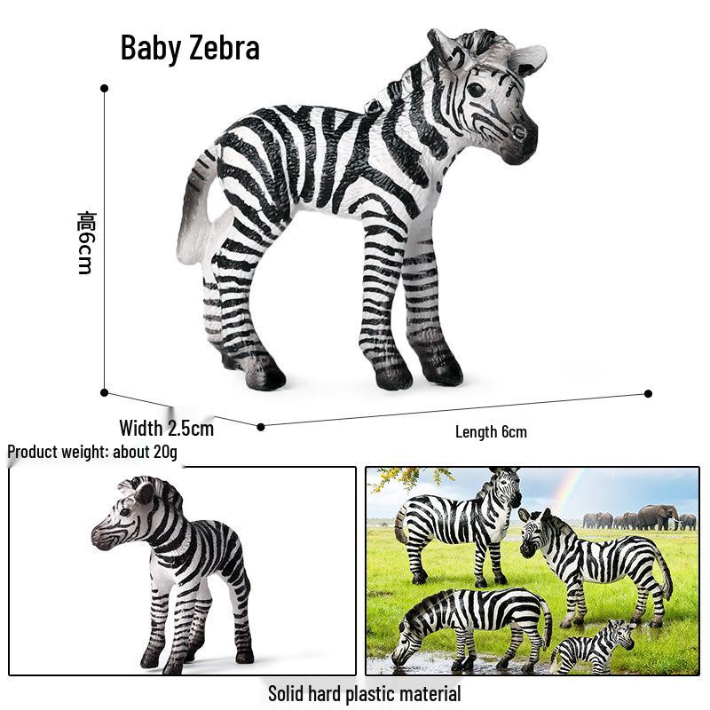 Набор фигурок жеребенка зебры через границу - Познавательная игрушка-симулятор дикой природы в подарок
Набор фигурок жеребенка зебры через границу - Познавательная игрушка-симулятор дикой природы в подарок