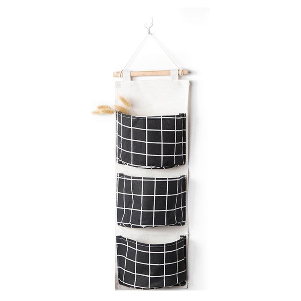 Linen Fabric Fabric Wall Hanging Storage Bag Grid Black Wall Mounted Organizer Durable Multi-Pocket Design Closet Organizer Door
Linen Fabric Fabric Wall Hanging Storage Bag Grid Black Wall Mounted Organizer Durable Multi-Pocket Design Closet Organizer Door