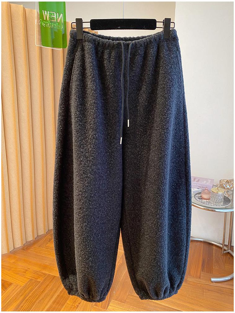 Women s 2025 High-End Gray Shearling Joggers - Winter Loose Casual Versatile Lambswool Pants L
Women s 2025 High-End Gray Shearling Joggers - Winter Loose Casual Versatile Lambswool Pants L