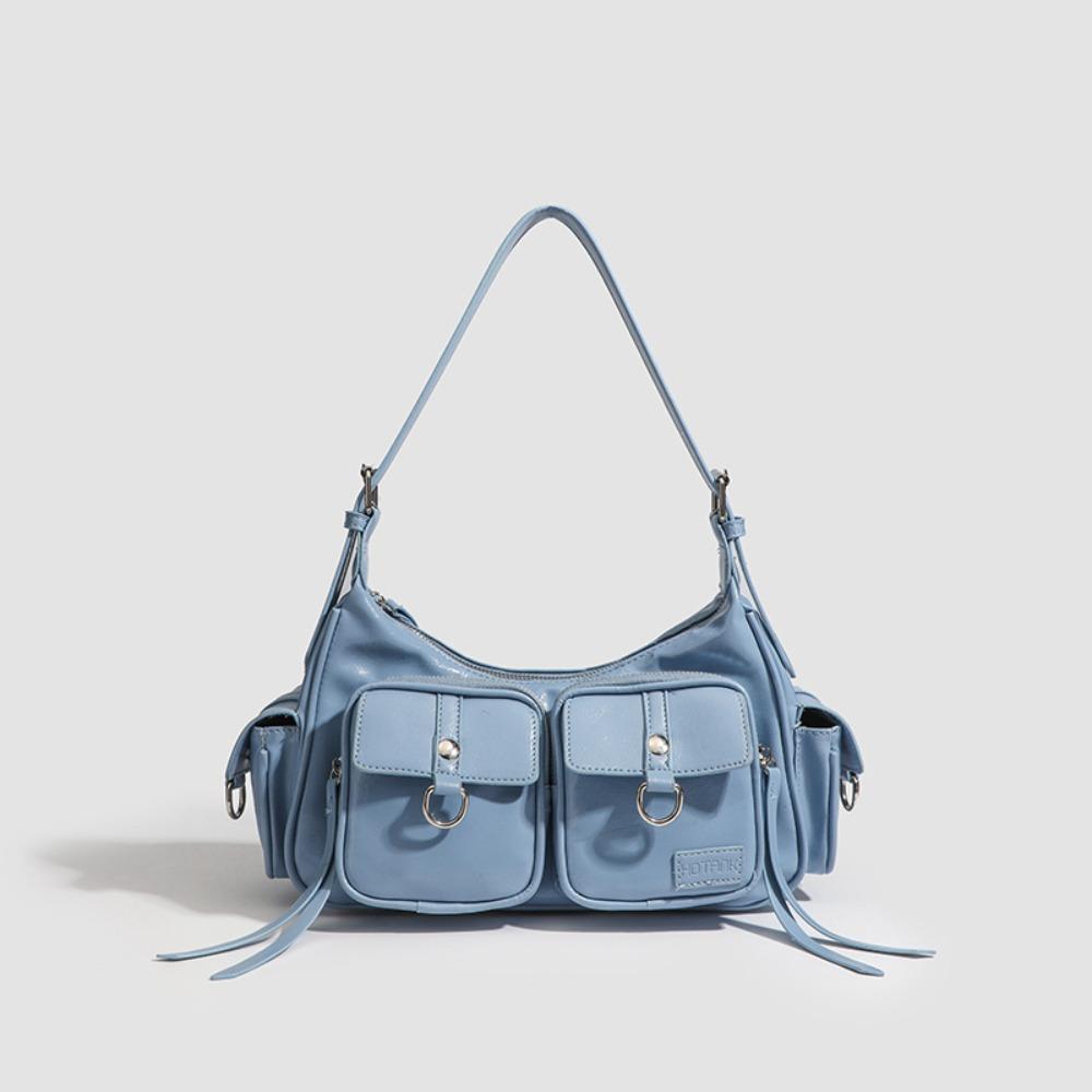 Многокарманная сумка под мышку Y2K винтажная сумка под мышку простая мотоциклетная сумка уличная одежда синий
Многокарманная сумка под мышку Y2K винтажная сумка под мышку простая мотоциклетная сумка уличная одежда синий