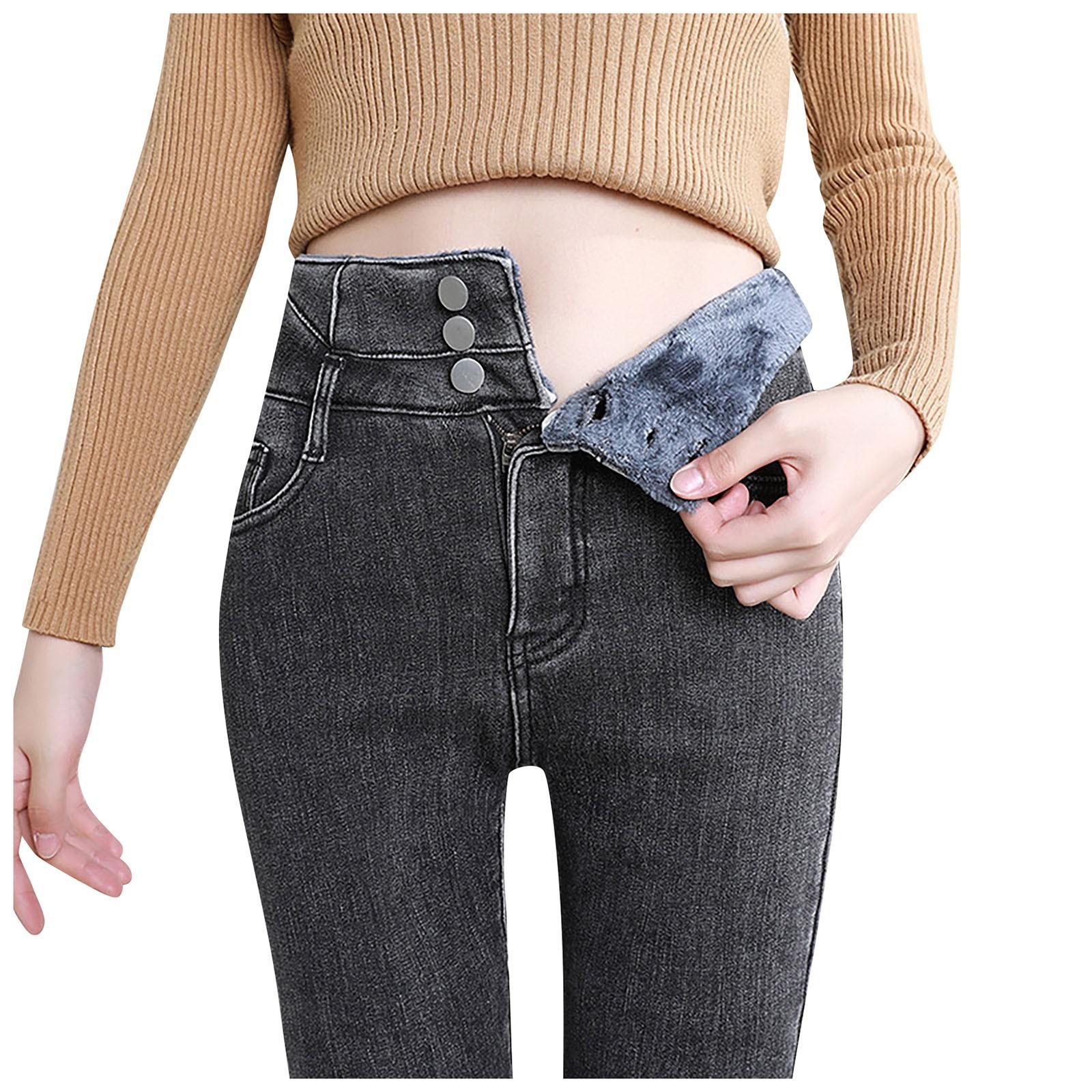 Women s Denim Plus Velvet Thick Lamb Wool Leggings Women s And Winter High Waisted Leggings Warm Pants L
Women s Denim Plus Velvet Thick Lamb Wool Leggings Women s And Winter High Waisted Leggings Warm Pants L