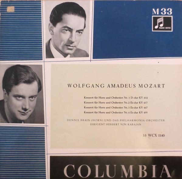 LP Record MOZART DENNIS BRAIN DAS PHILHARM Konzerte Fur Horn Und Orchester Nr. 33WCX1140 COLUMBIA Germany Classical Used
LP Record MOZART DENNIS BRAIN DAS PHILHARM Konzerte Fur Horn Und Orchester Nr. 33WCX1140 COLUMBIA Germany Classical Used