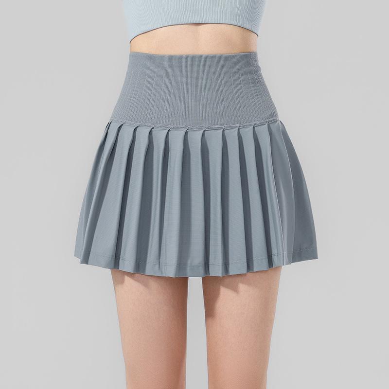 Женская спортивная юбка-шорты с высокой талией и плиссировкой, с защитой от солнца Small светло-серый
Женская спортивная юбка-шорты с высокой талией и плиссировкой, с защитой от солнца Small светло-серый