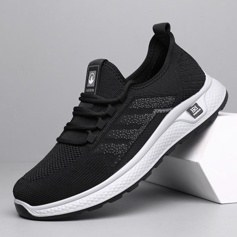 Летняя повседневная обувь мужская летящая тканая обувь сетчатая обувь мужская дышащая обувь для бега обувь для путешествий на открытом воздухе 38 чёрный
Летняя повседневная обувь мужская летящая тканая обувь сетчатая обувь мужская дышащая обувь для бега обувь для путешествий на открытом воздухе 38 чёрный