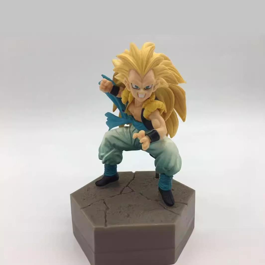 14cm Anime Dragon Ball Super Saiyan Gotenks PVC Desktop Decoration Collectible Doll Action Figure Model Toys
14cm Anime Dragon Ball Super Saiyan Gotenks PVC Desktop Decoration Collectible Doll Action Figure Model Toys