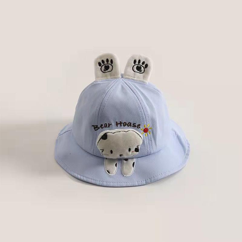 Cartoon Animal Ears Baby Bucket Hat Cute Soft Cotton Infant Boy Girl Fisherman Cap Casual Toddler Kids Sun Hats 50cm fit 6-36 months синій
Cartoon Animal Ears Baby Bucket Hat Cute Soft Cotton Infant Boy Girl Fisherman Cap Casual Toddler Kids Sun Hats 50cm fit 6-36 months синій