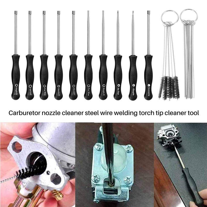 A60zcarburetor Adjustment Tool Screwdriver Kit Cleaner Engine Ignition Tester For Common 2 Cycle Carburator Engine String /Trimm
A60zcarburetor Adjustment Tool Screwdriver Kit Cleaner Engine Ignition Tester For Common 2 Cycle Carburator Engine String /Trimm