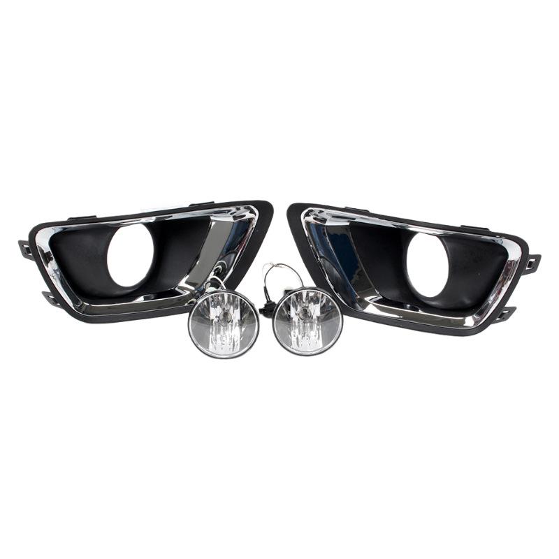 Fog Light Kit for 2015-2019 Chevrolet Colorado: Headlight Bumper & Daytime Running Lights Assembly
Fog Light Kit for 2015-2019 Chevrolet Colorado: Headlight Bumper & Daytime Running Lights Assembly